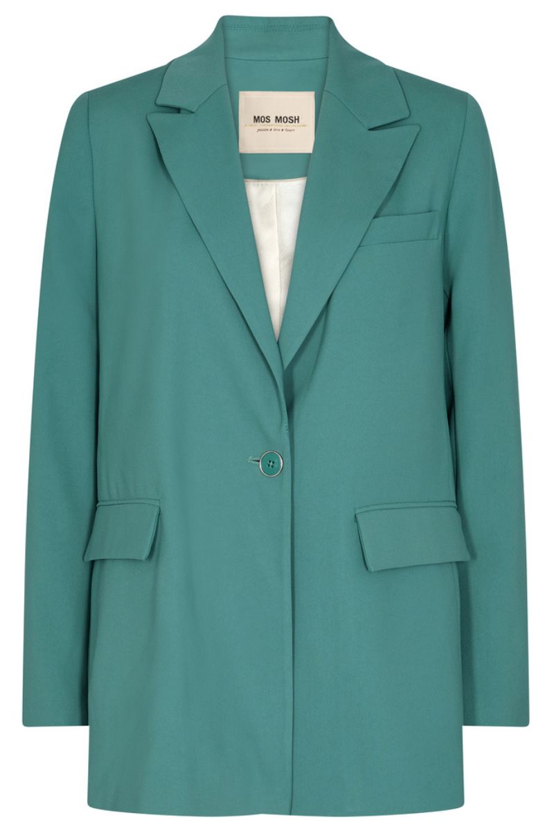 Marynarka Bine Leia | Niebieski Świerk | Elegancka Marynarka od Mos Mosh