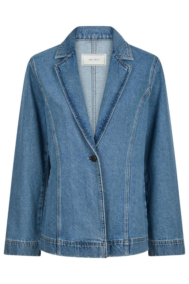 Elegancka Marynarka Denim Dimma | Niebieska | Neo Noir
