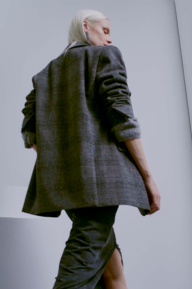 Jada Blazer | Czarny z Szarością | Żakiet od Copenhagen Muse