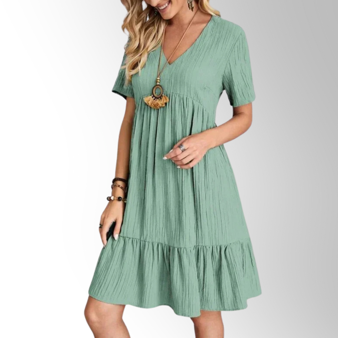 Anna™ | Letnia Sukienka – Naturalna Elegancja w Każdym Ruchu