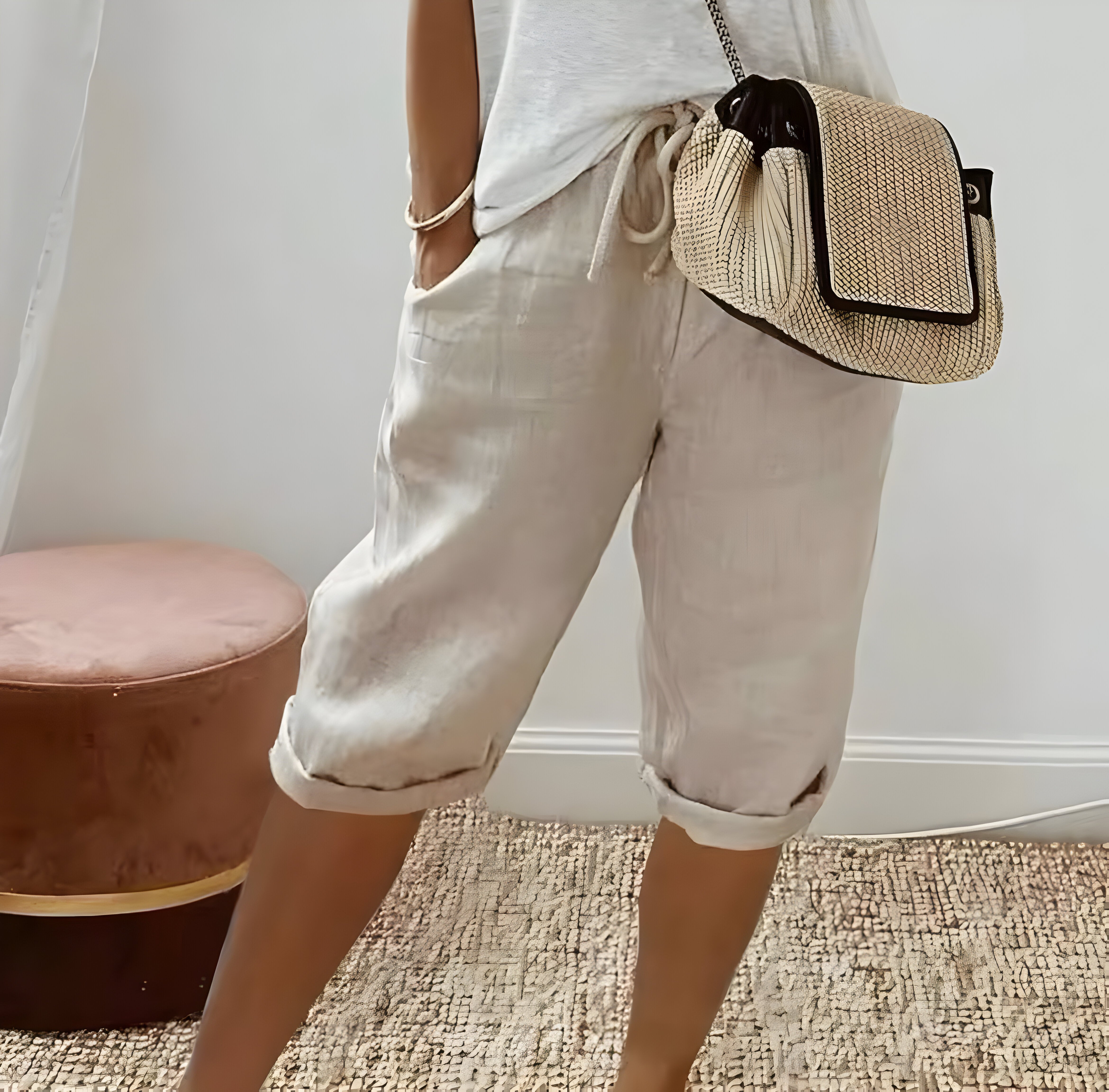 Mia™ | Eleganckie Spodnie Lnianie dla Kobiet