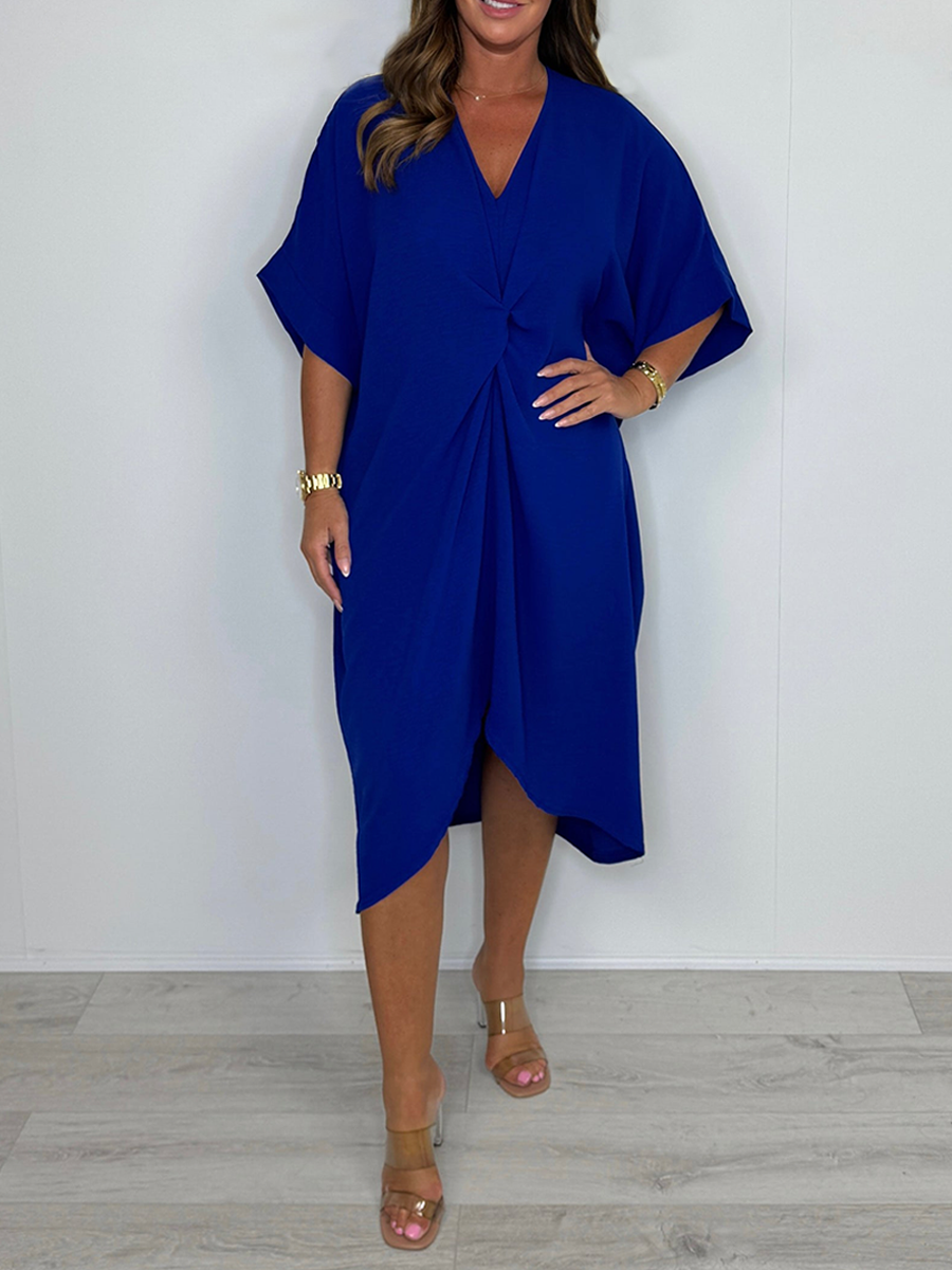 Augusta™ | Elegancka Maxikreacja z Wiązanym Wcięciem w Talii