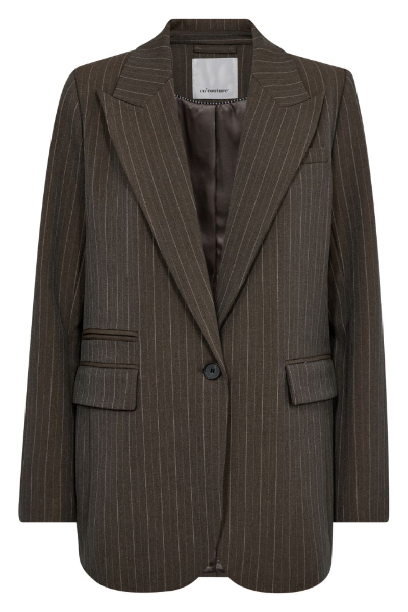 Elegancka Marynarka Coby Pin 30280 | Dąb | Marynarka od Co'couture