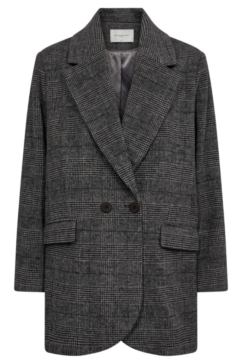 Jada Blazer | Czarny z Szarością | Żakiet od Copenhagen Muse