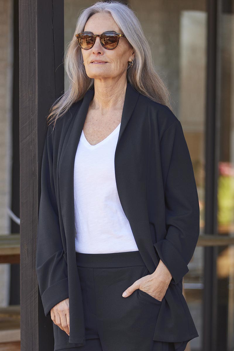 Marynarka Lucy | Czarna | Elegancka marynarka od French Laundry