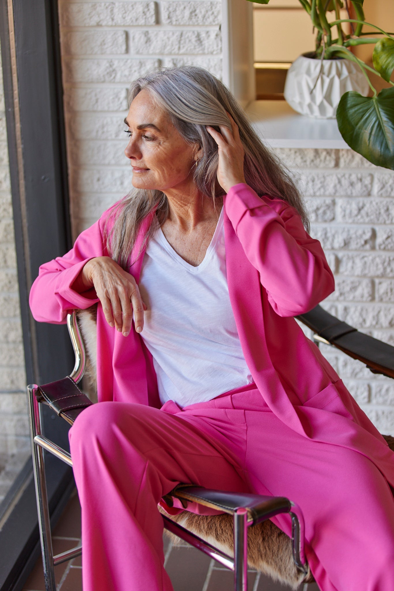 Marynarka Lucy | Różowa | Elegancka marynarka od French Laundry